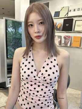 ペレ アネックス 大阪梅田茶屋町店(PELE ANNEX) くびれヘア/アプリコットオレンジ/夏のヘアアレンジ/梅田