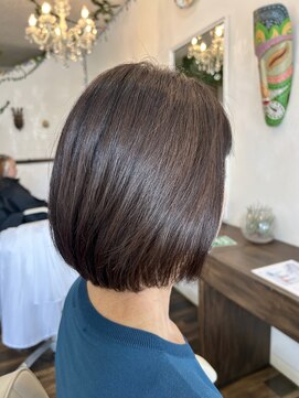 サロンドレノマパートスリー(SALON de renoma P-lll) 美髪ケア＊髪質改善＊まとまるボブ＊切りっぱなしボブ＊美髪ケア