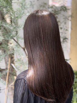 アオゾラヘアーカミノウラ(AOZORA HAIR kaminoura) 柔らかナチュラルストレート 髪質改善 美髪 スタイリング簡単