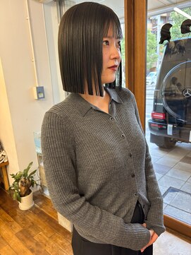 シロ(siro) 髪質改善ストレート　ヘイリーボブ