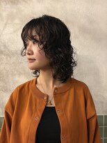 nimes栄 パーマ/レイヤーカット/ボブ 【ニーム】【12月2日NEW OPEN(予定)】 kaon ミディアムパーマ ミディアムレイヤーパーマ