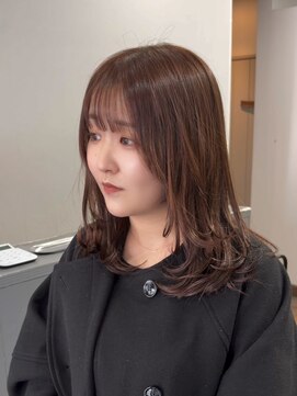 アンダーバーホワイト 広島 並木店(_WHITE) ミディアムレイヤー/まろやかブラウン/20代30代40代/ワンカール