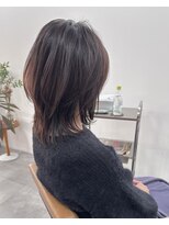 アップ(App.to)&nbsp;《艶色髪に扱いやすさも◎》カット/ワンメイクカラー/ストレート