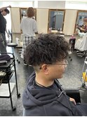 ツイストパーマ　
