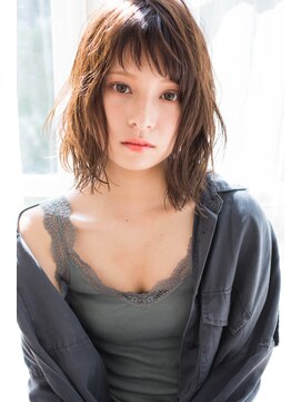 トト(toto) 無造作でラフな印象のふわミディ【toto::フジモトヒロユキ】