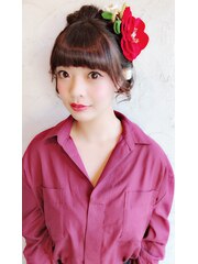 成人式☆ヘアセット+メイク