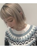 【Euphoria】ワイドバング×切りっぱなしボブ