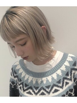 ユーフォリア 青山(Euphoria) 【Euphoria】ワイドバング×切りっぱなしボブ