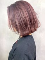 アイティー バイ アルバム 浦和店(IT by ALBUM)&nbsp;ラベンダーピンク_ココアブラウンフリンジウェーブ_ba277672