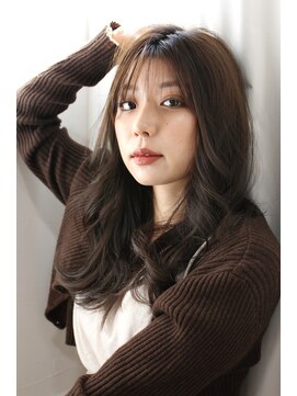 クラン 岡本(Chlan) ゆるふわパーマ★アッシュベースの抜け感ブラウン