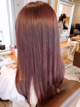 ウィービーパセリ atre川越店(WE BE PARSLEY) ピンクグレージュ　担当西田大輔