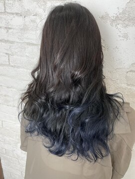 プライズ アイリス 池袋東口店(prize Iris) グラデーション、ディープブルー、20代30代40代