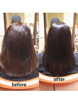 ネオリーブチノ 登戸店(Neolive cino)&nbsp;酸性ST & 超音波ハホニコTR ミディアム ツヤ髪