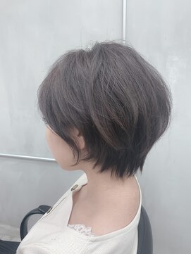 アンジェリカ 難波店(ANGELICA) 20代30代40代大人かわいい耳かけショートショートボブ