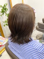 スイ(sui)&nbsp;ケアカラー×外ハネボブ