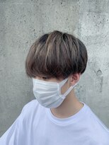 フォルテ 草薙店 ナチュラルマッシュ ハイライトカラー