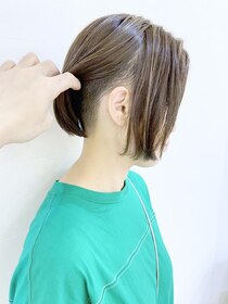 モリオ フロム ロンドン 成増店 【morio成増/ムラマツ】刈り上げ大人可愛いスリークボブ