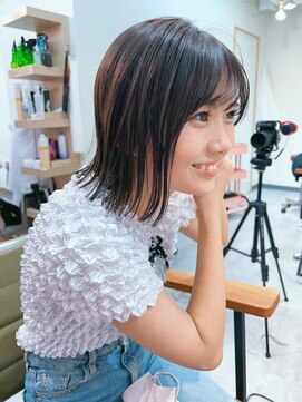 ロウバイレボ 柏(lou by revo) ショートボブ/ミニボブ/マッシュ/切りっぱなし/柏駅