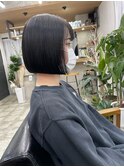 it.Style 切りっぱなしボブ ミニボブ ショートボブ