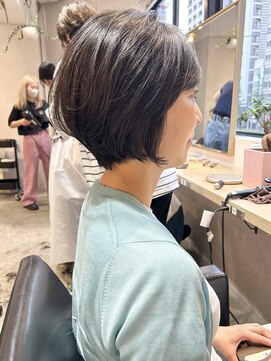 レトン 銀座(leton) ハンサムショート/前下がりボブ/大人ショート 銀座