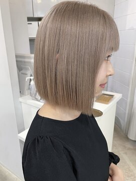 シー ヘアデザイン(see hair design) milk tea ベージュ