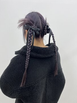 ビーヒアナウ N゜03 金沢駅西店(BE HERE NOW) 【breach color/pink lavender/カチモリヘア】