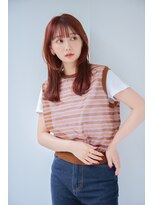 リトル アイズミ バイ ヴィーヴル(little aizumi by BIVRE)&nbsp;小顔レイヤー×ピンクベージュでトレンドヘア