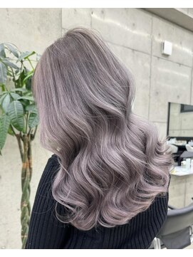 リノート バイ エゴル 名古屋(LINOET by ENGOL) 【LINOET名古屋】中川来紀 退色しても可愛いラベンダーシルバー