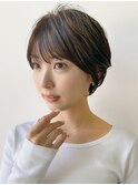 ショートヘア/イメチェン/くびれショート/30代40代50代/表参道