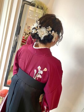 アラヘアー(ara HAIR) 袴スタイル