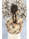 お呼ばれヘアセット