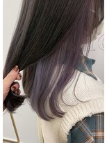 デコラロジィ 川越(DECORA rojii) インナーカラー＊ホワイトラベンダー【川越/本川越】