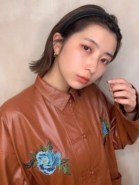 ニスル 上尾店(NISURU) 似合わせカット/大人ガーリー/ダークアッシュ/着物/上尾/上尾駅