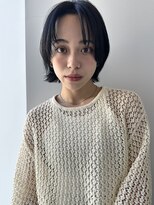 トリッカ シブヤ(TRICCA SHIBUYA) ふんわりセンターパート/レイヤーボブ/マッシュレイヤー/黒髪