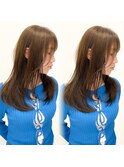 小顔レイヤーカットミディアムレイヤーレイヤーロング【日本橋】