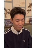 無造作メンズショート