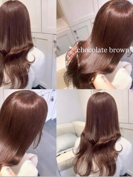 ベレーザ 渋谷神南(Beleza) 13132暗髪ダブルカラー＆ブリーチなしレイヤーオリーブカラー