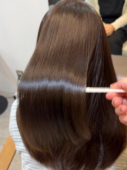 モアナヘア(moana hair)の写真/正確に髪の状態を把握してから作る1人1人に合った[オーダーメイドトリートメント]だからこそなりたい髪質へ