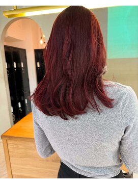 ローレン(LOREN) 透明感髪質改善ベージュダブルカラーミルクティーグレージュ