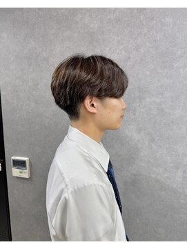 クリーブ 池袋(creeb) ナチュラルセンターパート/ニュアンスパーマ/メンズスタイル