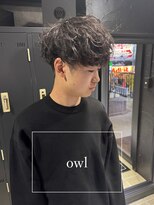 アウル 心斎橋(owl)&nbsp;刈り上げマッシュ/メンズカット/シャドウパーマ/メンズパーマ