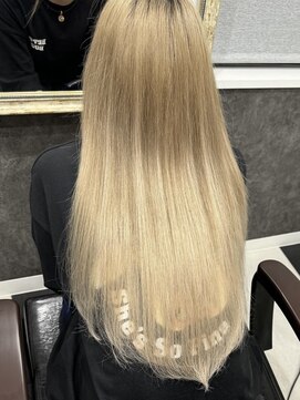 ラブスタシー 京都河原町店(lovestasy) シールエクステ/カラー/ブリーチ/髪質改善/学割U24/ダブルカラー