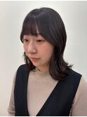 20代~50代☆小顔くびれボブヘアカット前髪ありこなれミディ