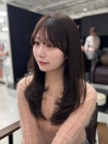 ハピネス 梅田茶屋町店(HAPPINESS)&nbsp;韓国ヘア/レイヤー/顔周りカット/シースルーバング/ブリーチなし