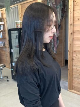 シロ 大名2号店(SiLO) 大人艶カラー×ナチュラルレイヤー