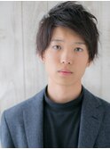20代30代七三分け社会人ビジネス爽やか無造作ショートk仙台