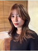 レイヤー/顔まわりレイヤー/フェイスレイヤー/ブリーチなし