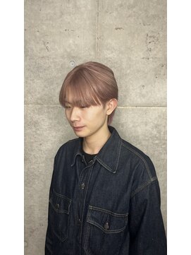 ヘアーデザイン アルエ(HAIR×design ARUE) シースルーマッシュ/ピンクベージュ