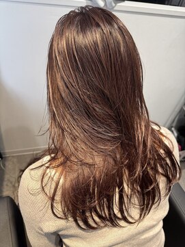 ホープ(hope) レッドブラウン/ブラウン/ロングレイヤー