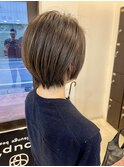 30代/40代/50代　簡単スタイリング！ショートボブ